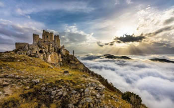 Castle in ruins